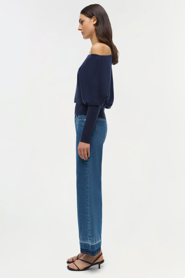 Jonathan Simkhai Lavina Sweater Midnight
