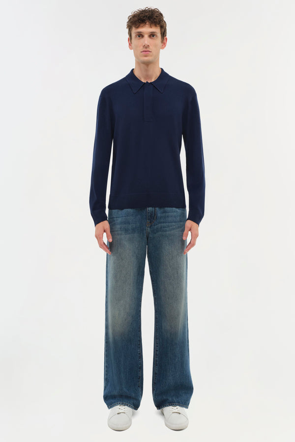 Jonathan Simkhai Louis Pop-Over MIDNIGHT