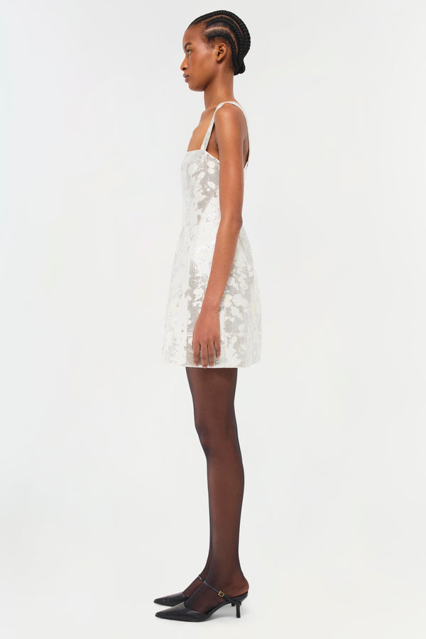 Jonathan Simkhai Lydia Dress SILVER