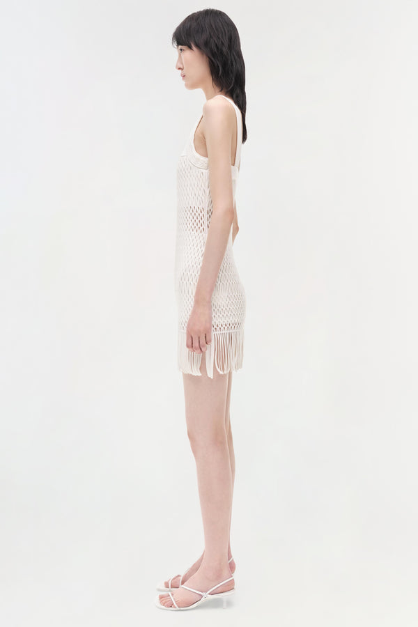 Jonathan Simkhai Lyria Dress Ivory