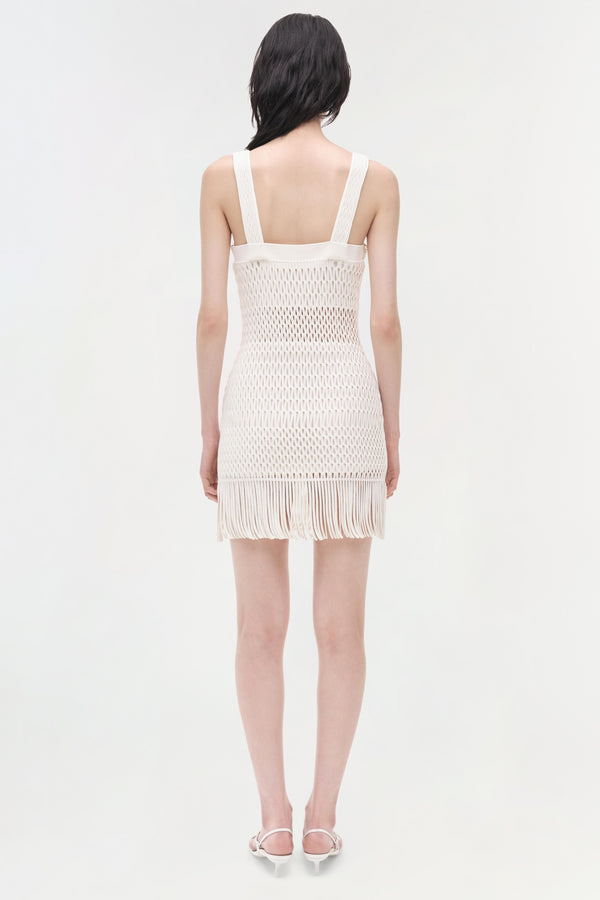 Jonathan Simkhai Lyria Dress Ivory