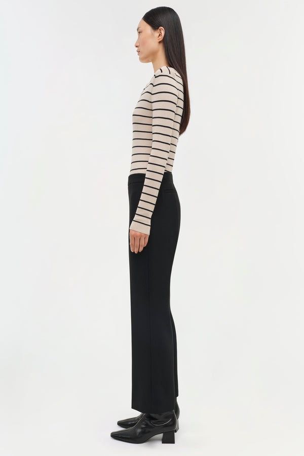 jonathan simkhai Mackenzie Pant BLACK