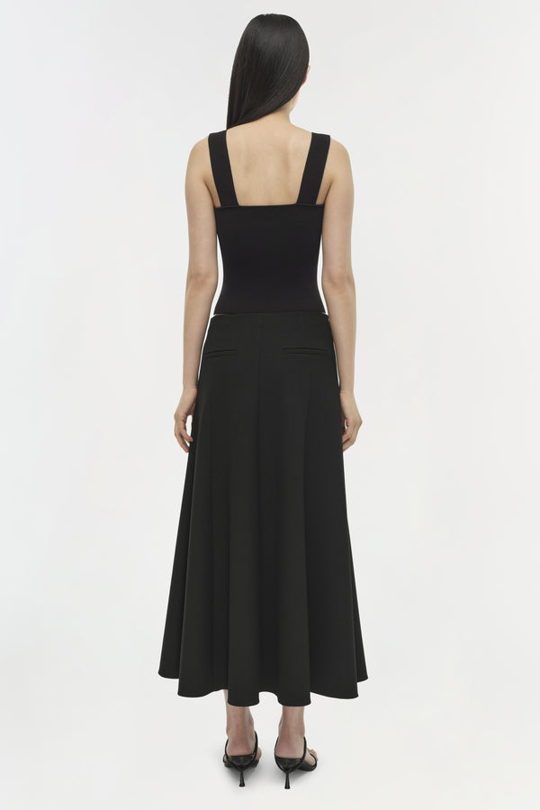 Jonathan Simkhai Madine Tank Top Black