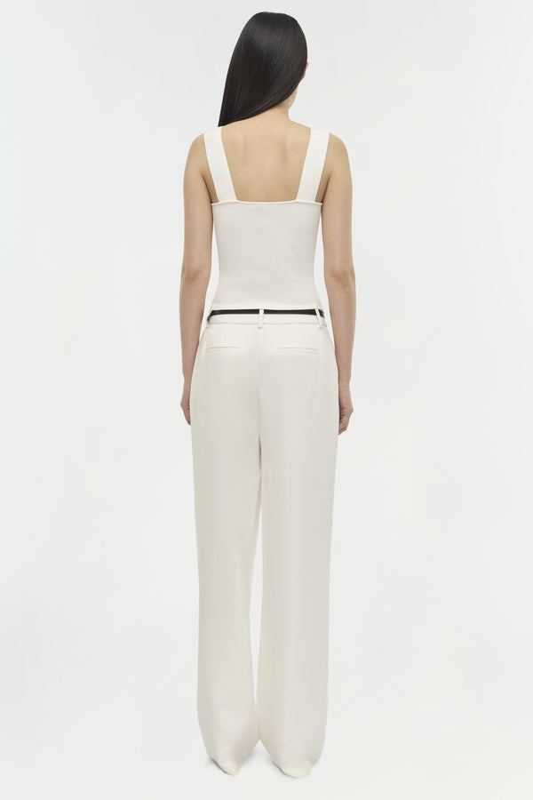 Jonathan Simkhai Madine Tank Top WHITE