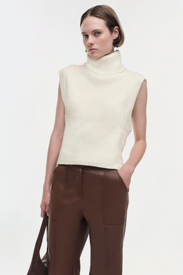 jonathan simkhai Maple Top Ivory