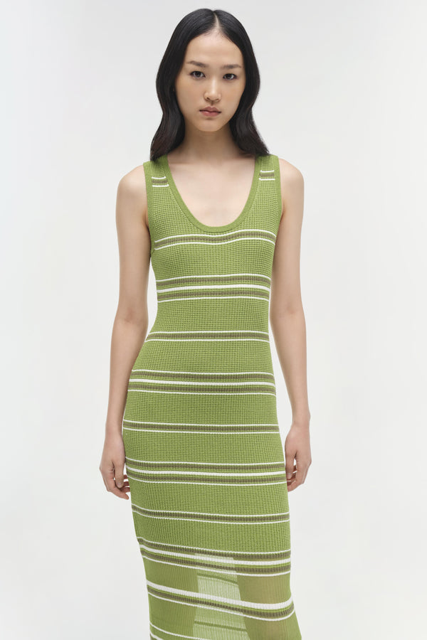 Jonathan Simkhai Mariana Dress KIWI MULTI