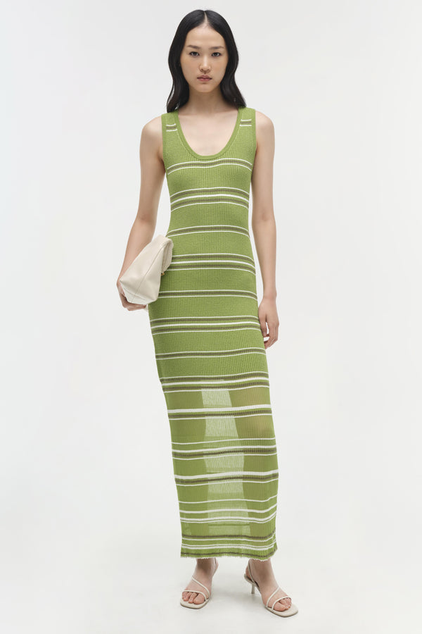 jonathan simkhai Mariana Dress KIWI MULTI