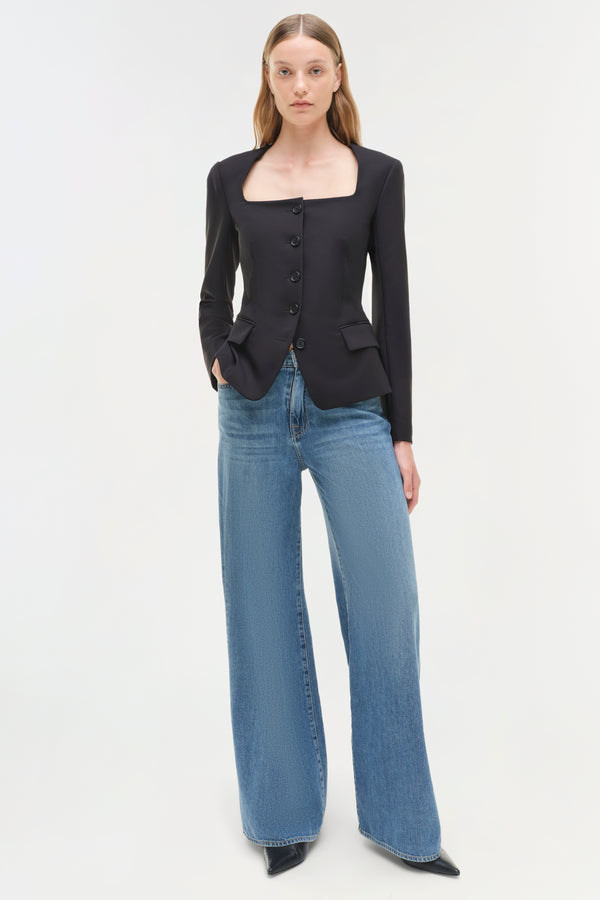 jonathan simkhai Marlowe Jacket Black