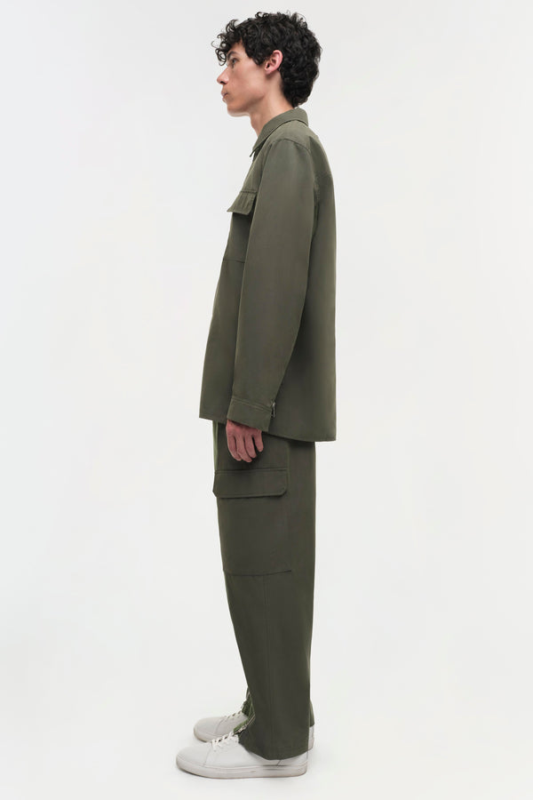 Jonathan Simkhai Matthew Jacket DARK ARMY MULTI