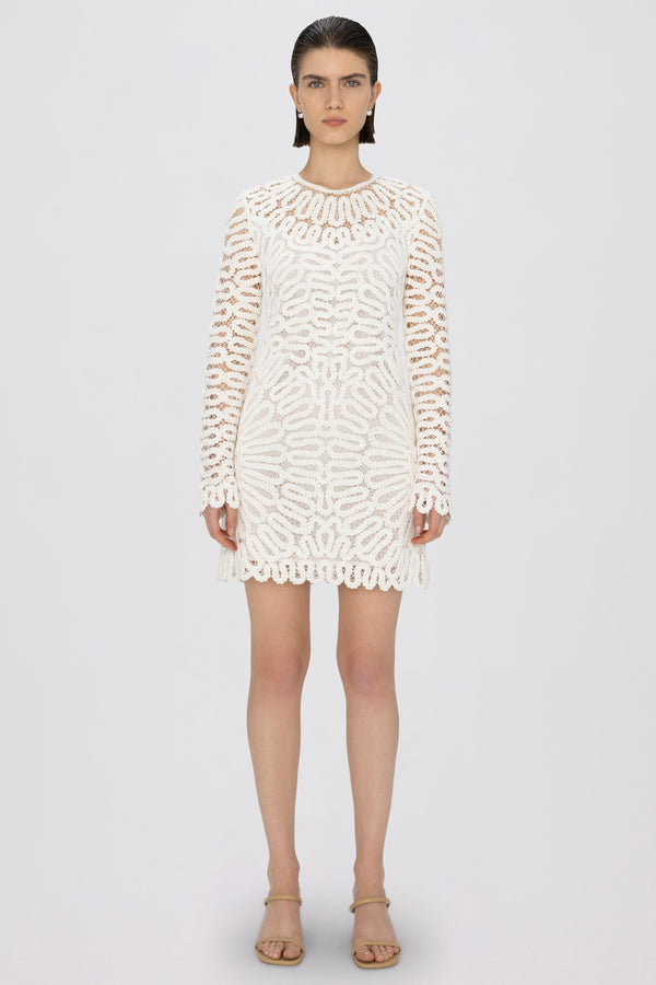 jonathan simkhai Mccall Dress WHITE