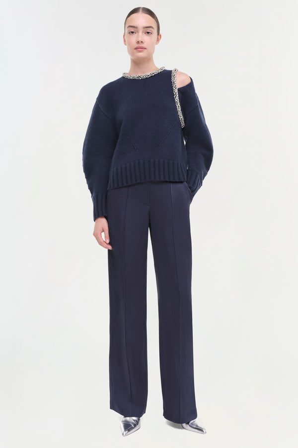 jonathan simkhai Monroe Pullover MIDNIGHT