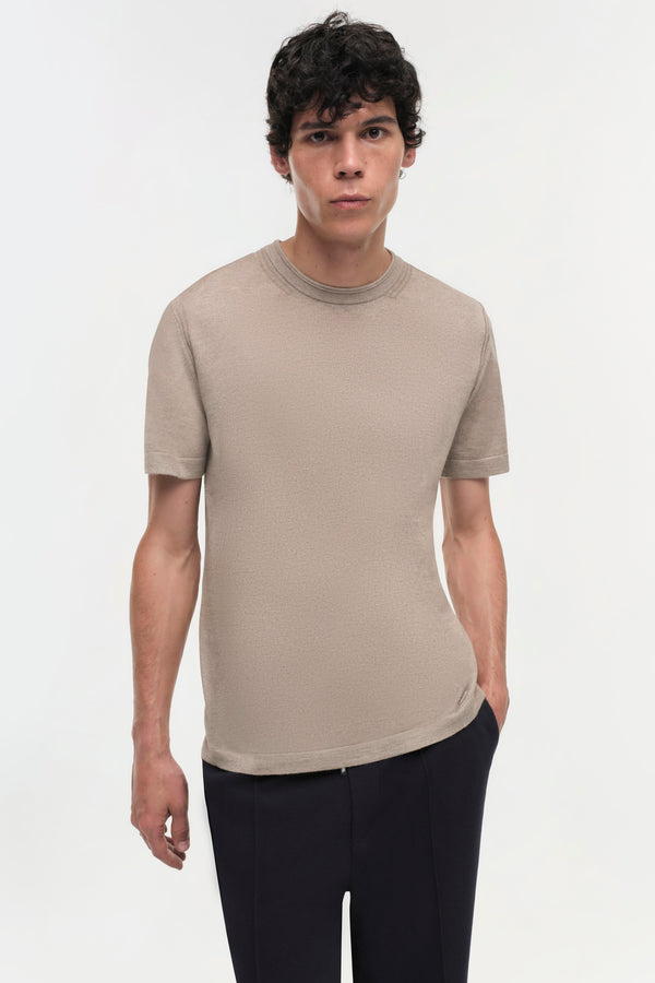 jonathan simkhai Nathan Tee CASHMERE MELANGE