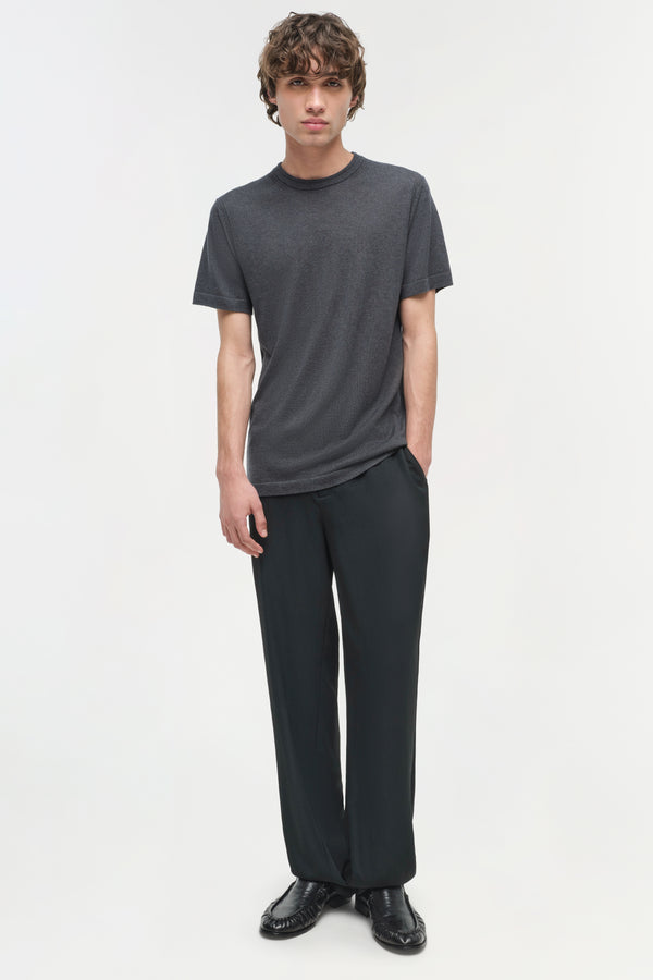 jonathan simkhai Nathan Tee CHARCOAL MELANGE