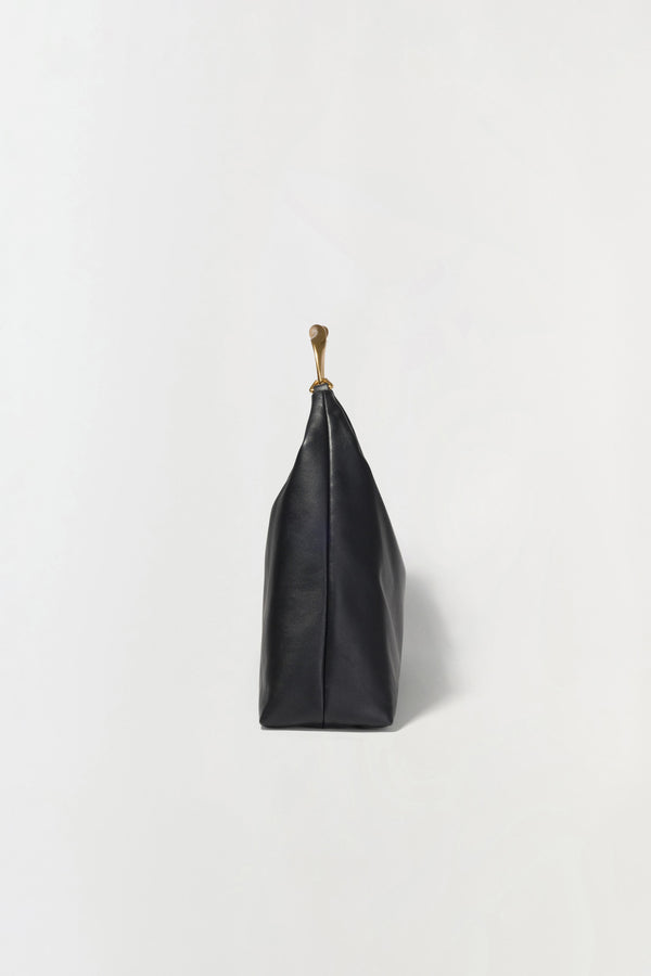Jonathan Simkhai Nixi Leather Hobo Bag Black