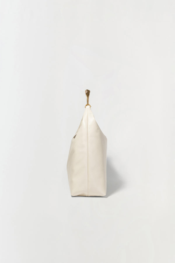 Jonathan Simkhai Nixi Leather Hobo Bag Sand