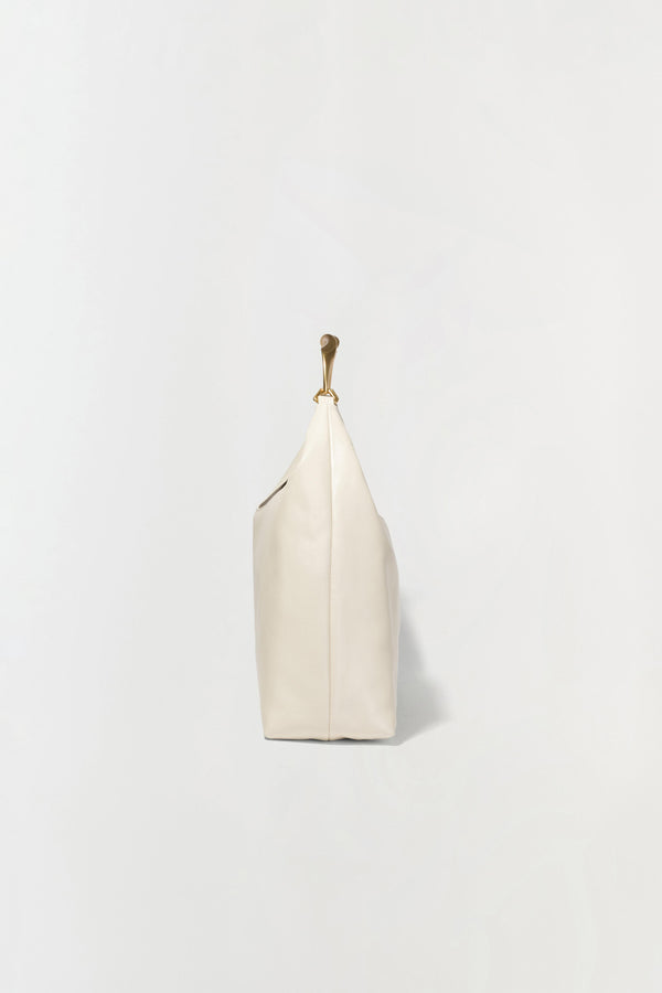 Jonathan Simkhai Nixi Leather Hobo Bag Sand