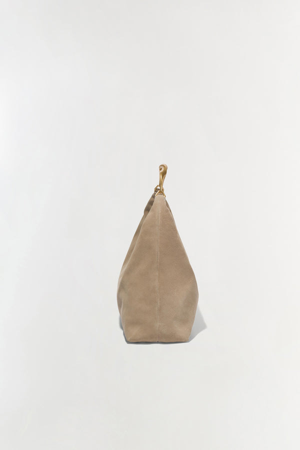 Jonathan Simkhai Nixi Suede Hobo Bag DESERT
