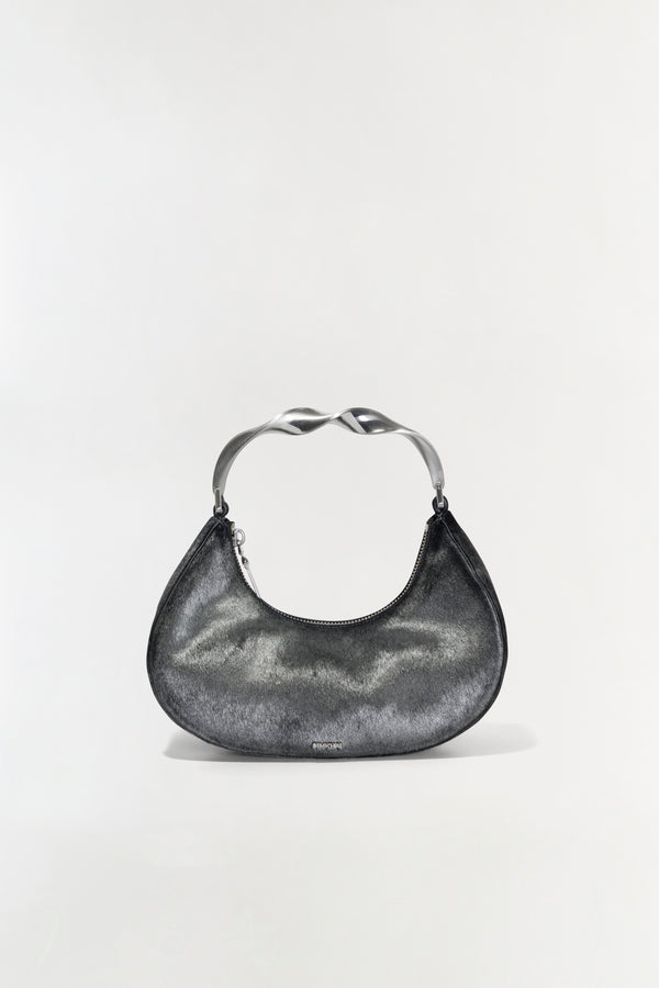 jonathan simkhai Nixi Twist Handle Bag STERLING