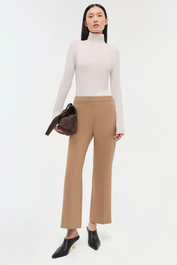 jonathan simkhai Nuha Turtleneck Ivory