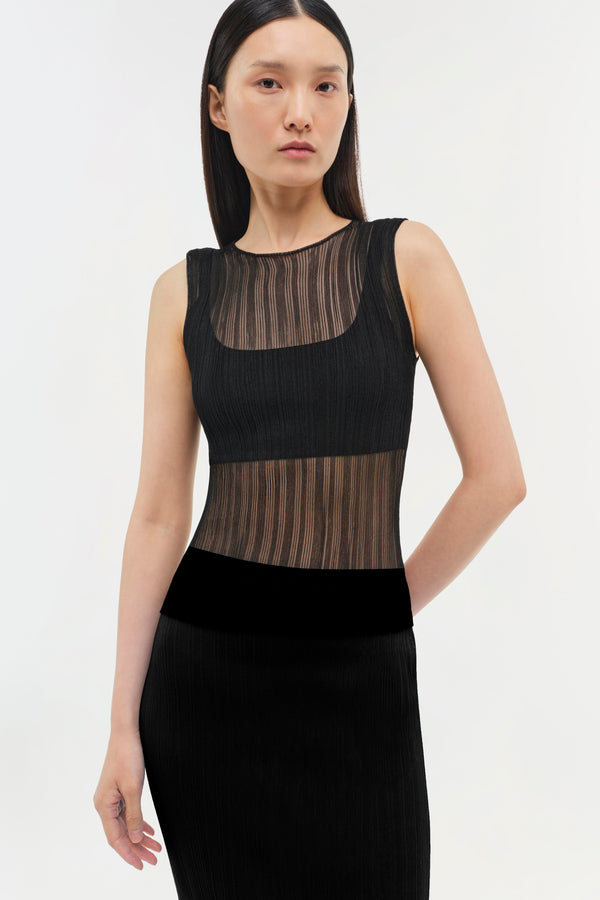 Jonathan Simkhai Oakley Tank Black