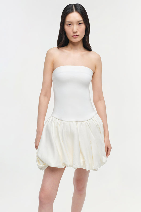 Jonathan Simkhai Pollie Dress WHITE