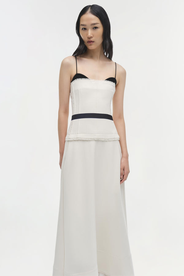 Jonathan Simkhai Quinlin Midi Dress SNOW MULTI