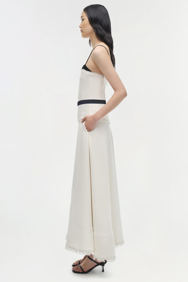 Jonathan Simkhai Quinlin Midi Dress SNOW MULTI