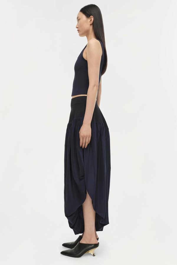 Jonathan Simkhai Ramaina Tank MIDNIGHT