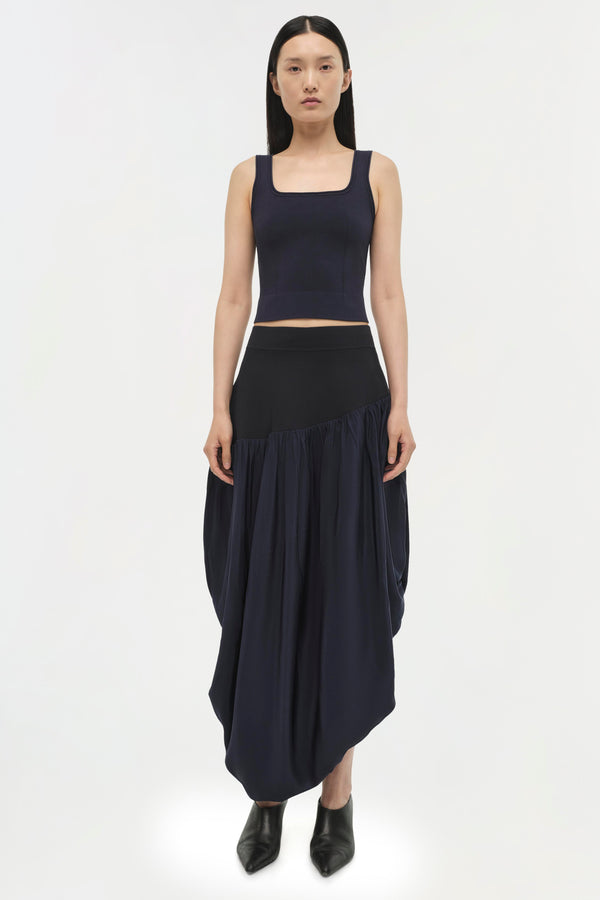 Jonathan Simkhai Ramaina Tank MIDNIGHT