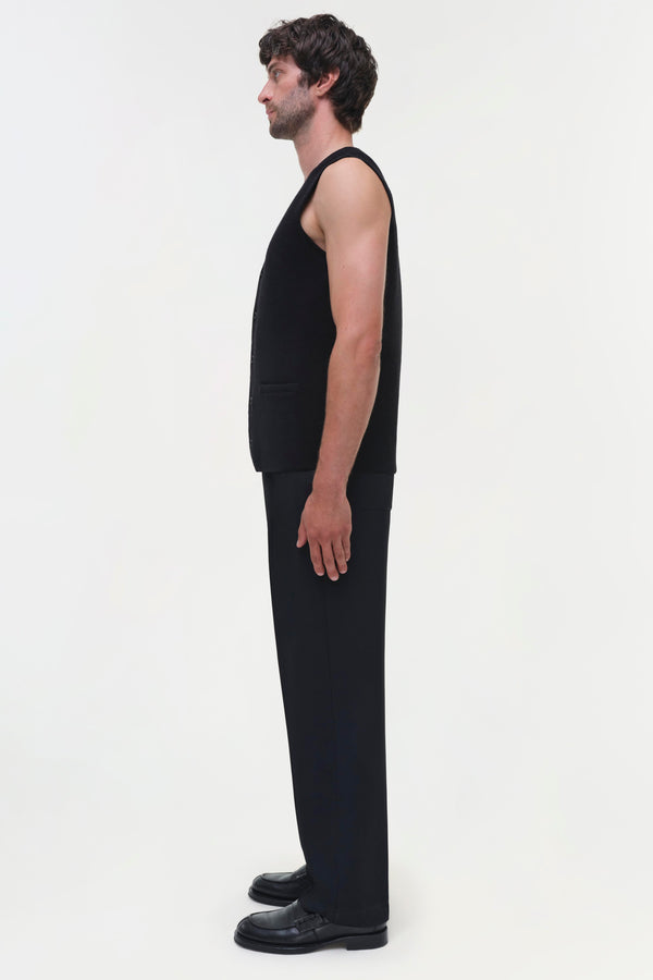 Jonathan Simkhai Rhys Vest BLACK