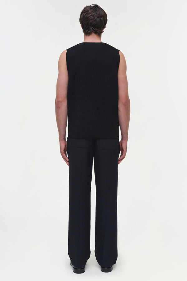 Jonathan Simkhai Rhys Vest BLACK