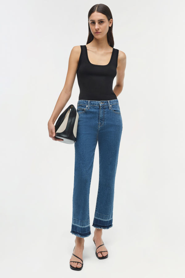 jonathan simkhai River Straight Jean MARINE