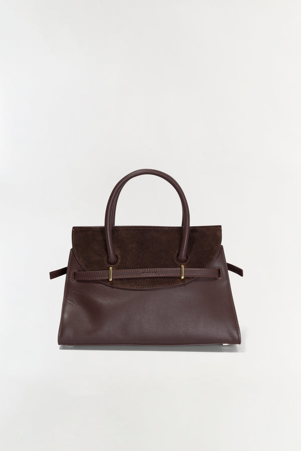 Jonathan Simkhai River Suede Mini Bag CACAO