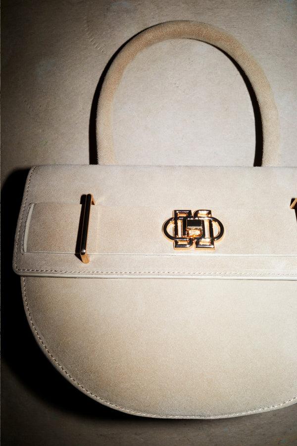 Jonathan Simkhai Roan Suede Crossbody Bag DESERT