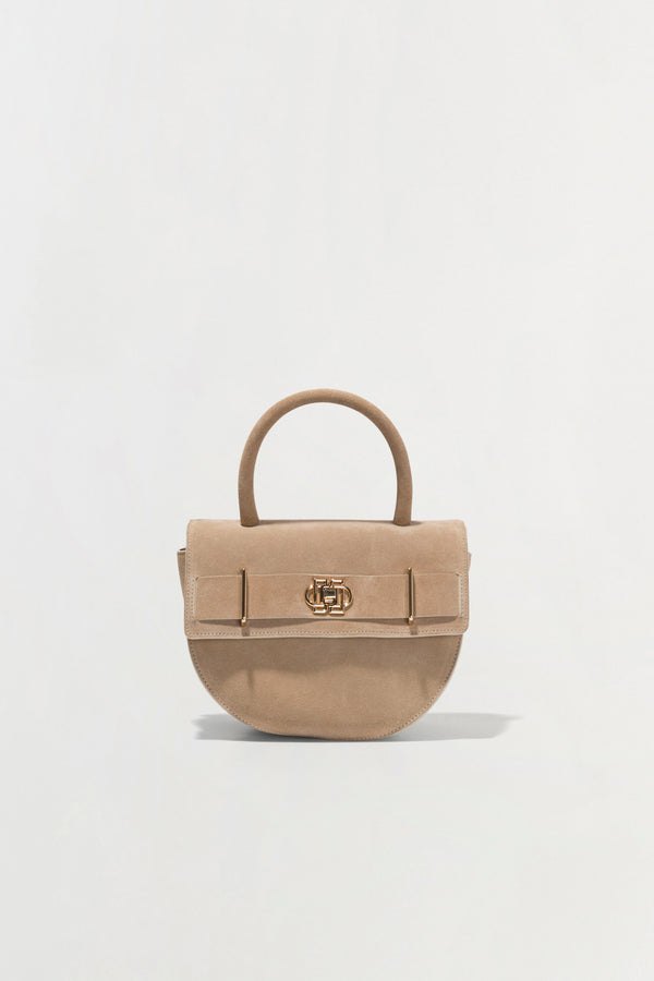 jonathan simkhai Roan Suede Crossbody Bag DESERT