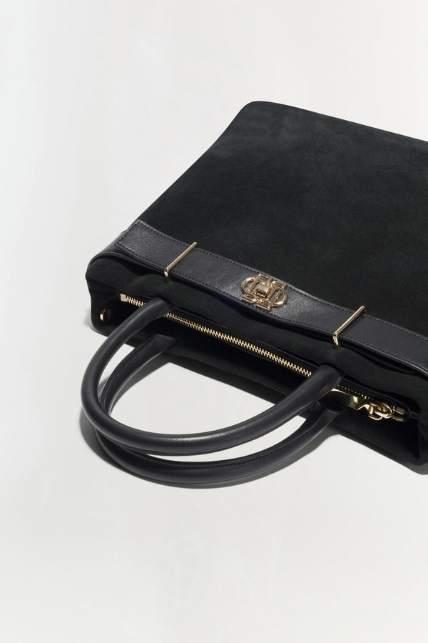 Jonathan Simkhai Roan Suede Tote Black