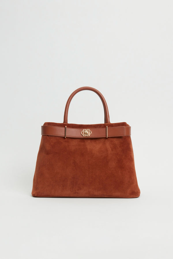 Jonathan Simkhai Roan Suede Tote SABLE