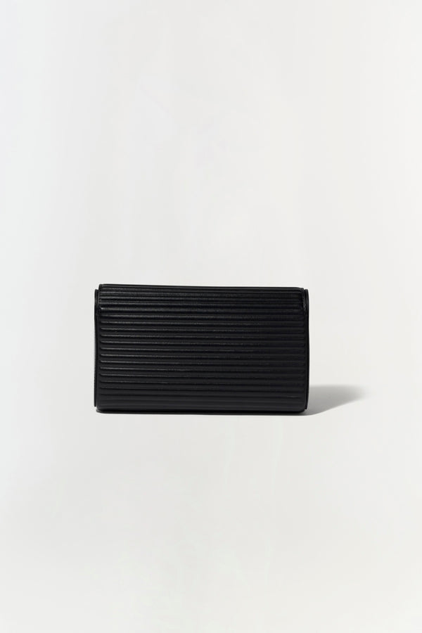 Jonathan Simkhai Rolo Clutch BLACK