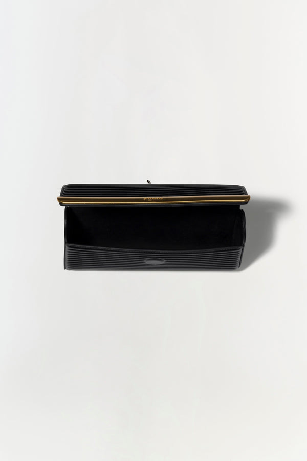 Jonathan Simkhai Rolo Clutch BLACK