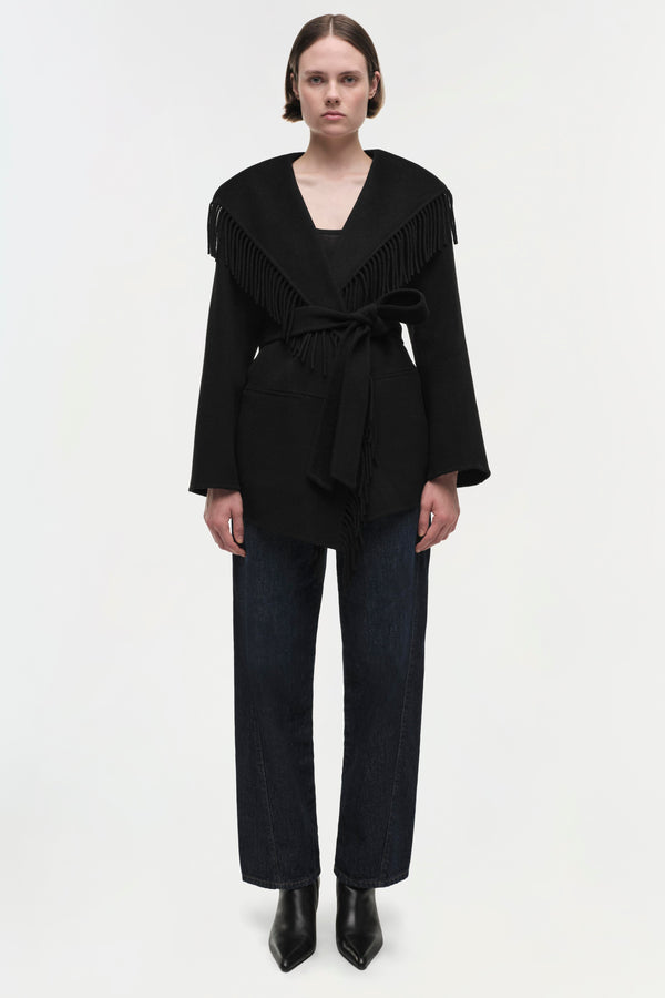 Jonathan Simkhai Rowen Jacket Black