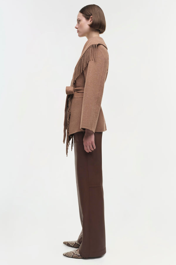 Jonathan Simkhai Rowen Jacket CAMEL
