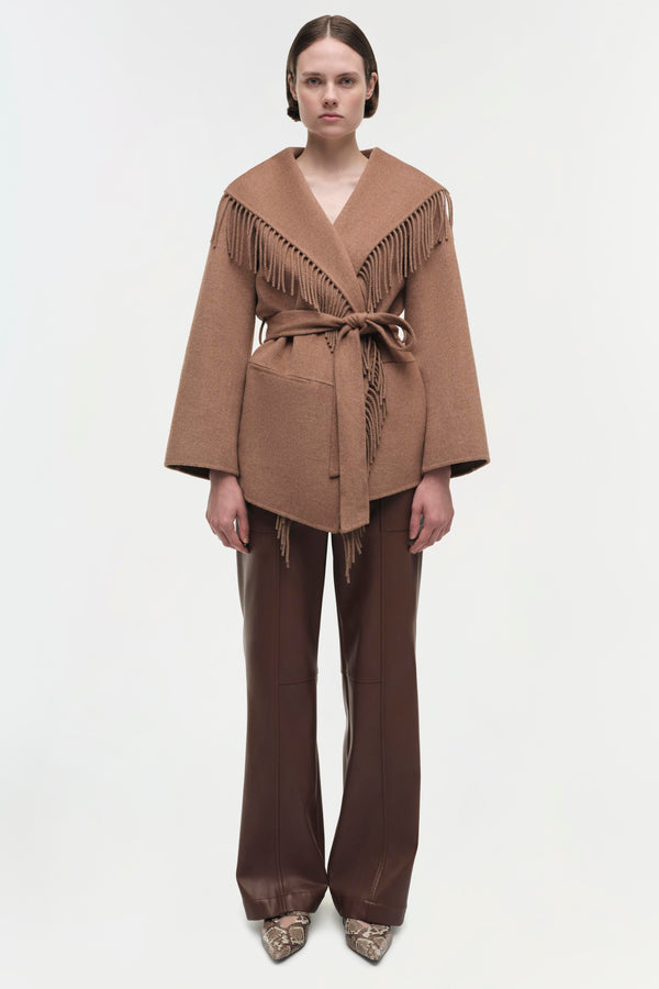 Jonathan Simkhai Rowen Jacket CAMEL