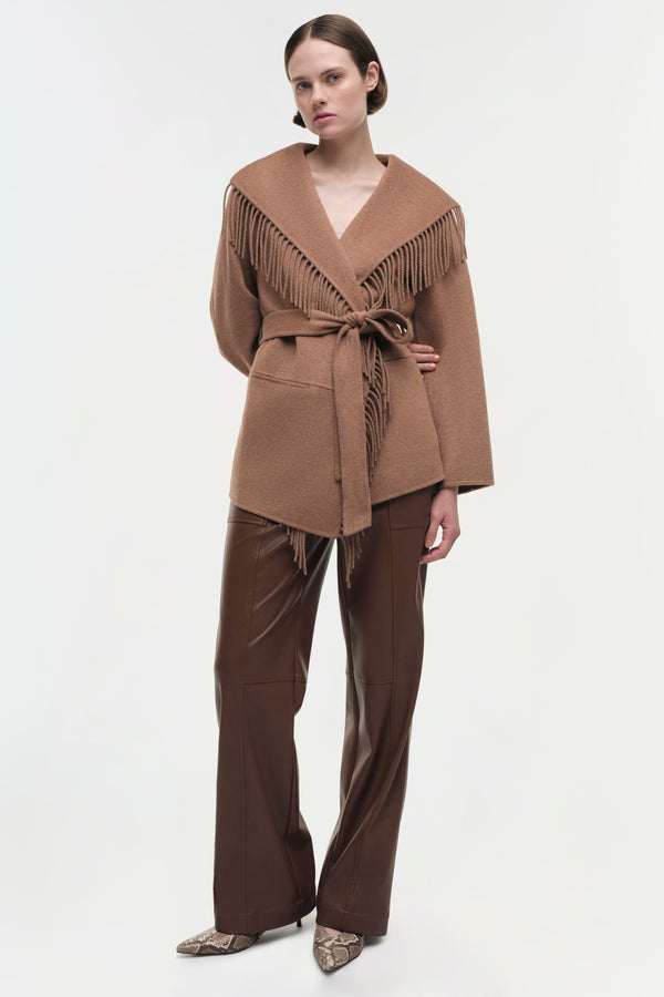 jonathan simkhai Rowen Jacket CAMEL