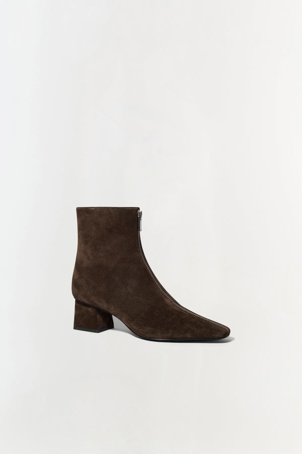 Jonathan Simkhai Ryder Suede Zip Boot CACAO