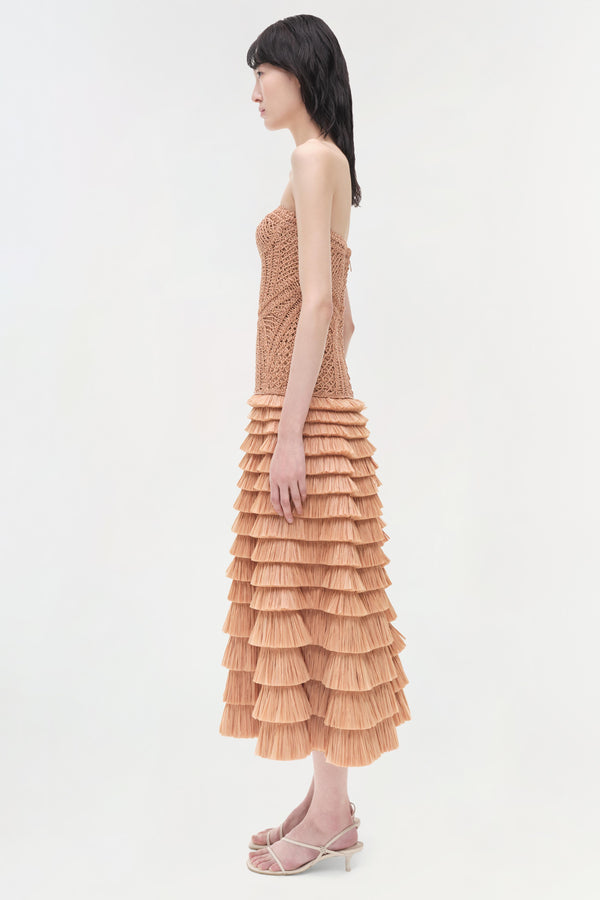 Jonathan Simkhai Santana Dress Straw