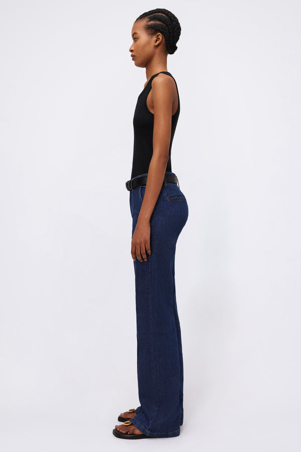 Jonathan Simkhai Scoop-Neck Tank BLACK