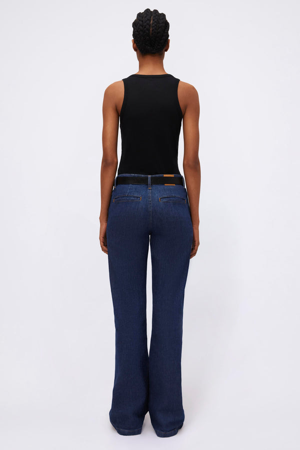 Jonathan Simkhai Scoop-Neck Tank BLACK