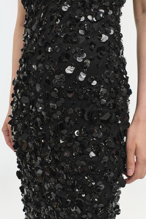 Jonathan Simkhai Serafina Gown Black