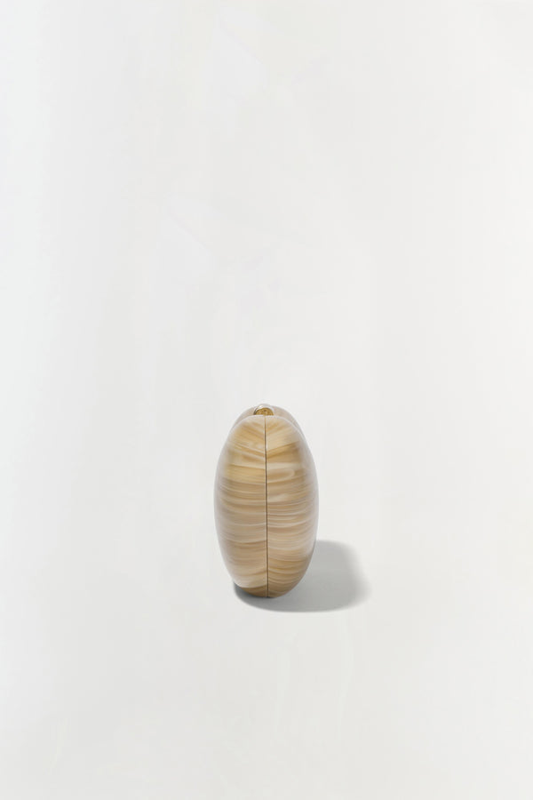 Jonathan Simkhai Shadow Clutch Ivory