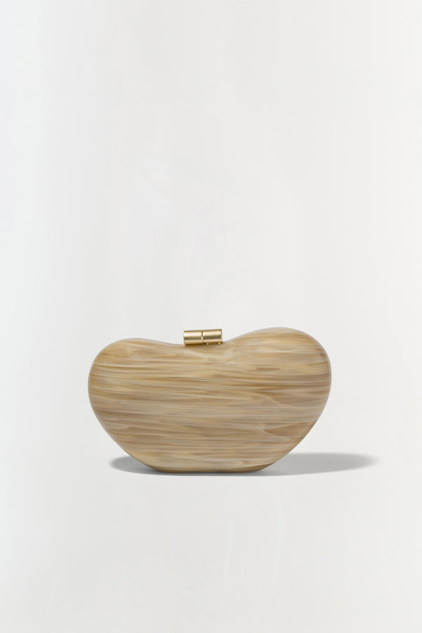 jonathan simkhai Shadow Clutch Ivory